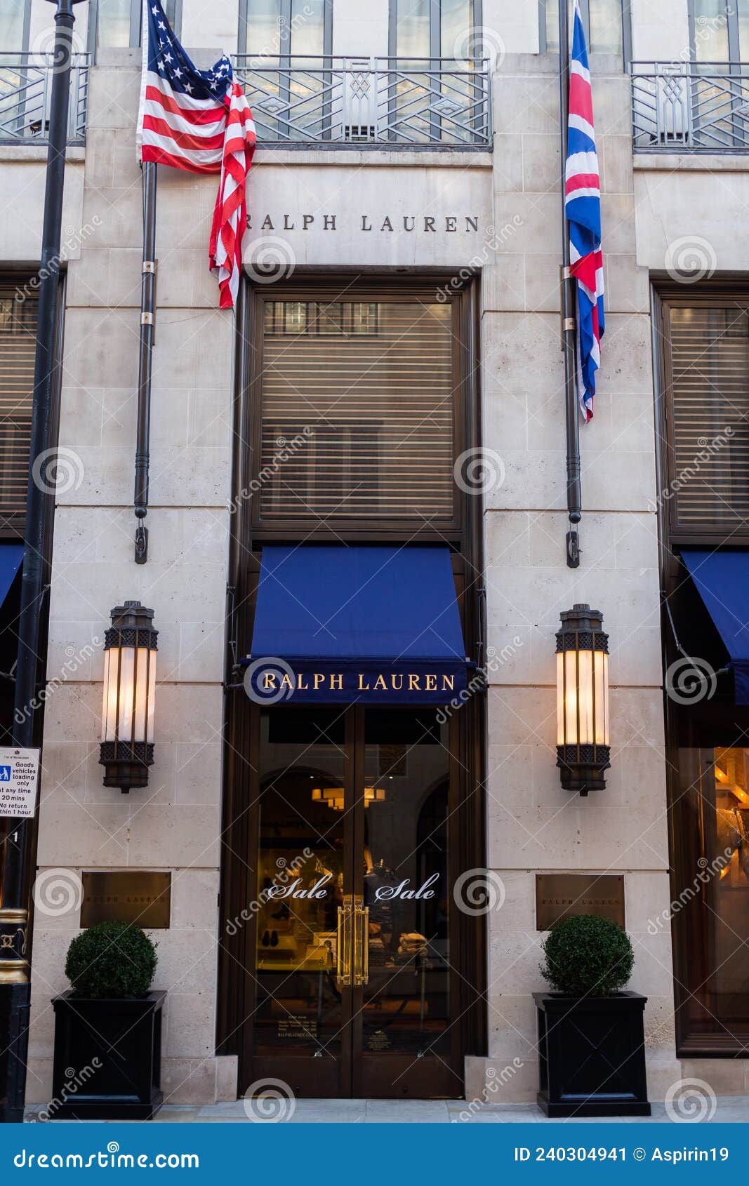 Ralph Lauren Flagship Store Luxury Brand Boutique in London Editorial Photo  - Image of august, store: 240304941