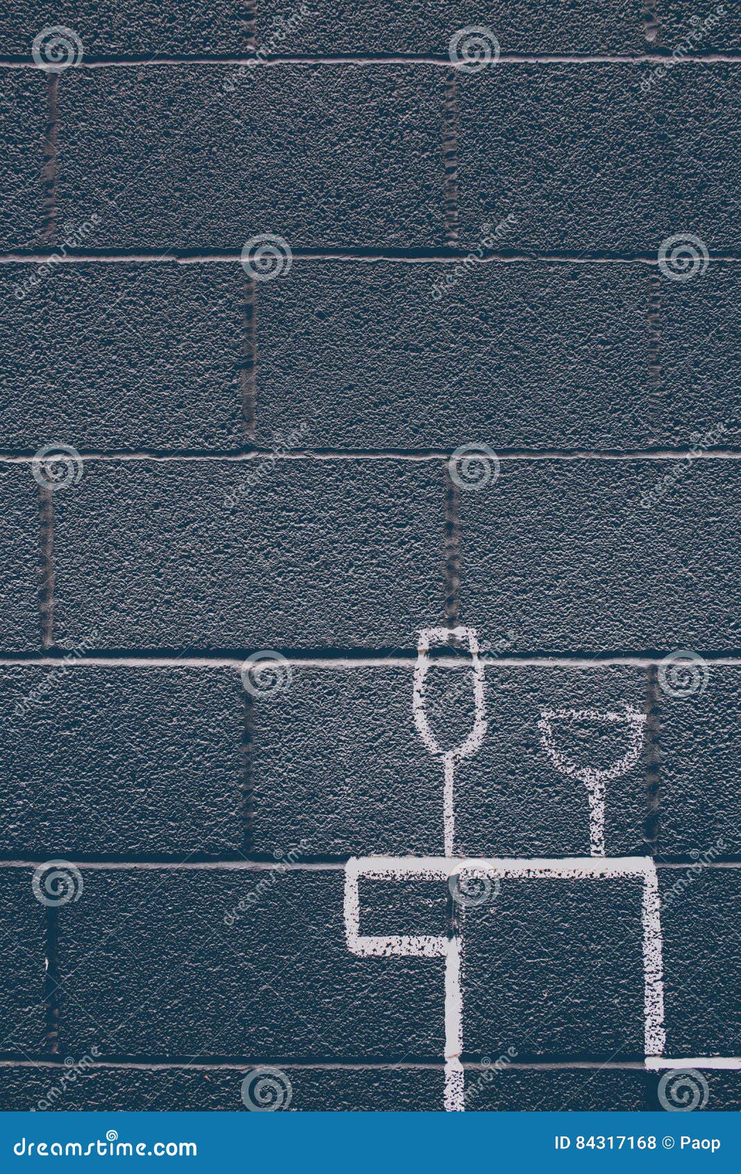 London wall art editorial stock photo. Image of detail 84317168