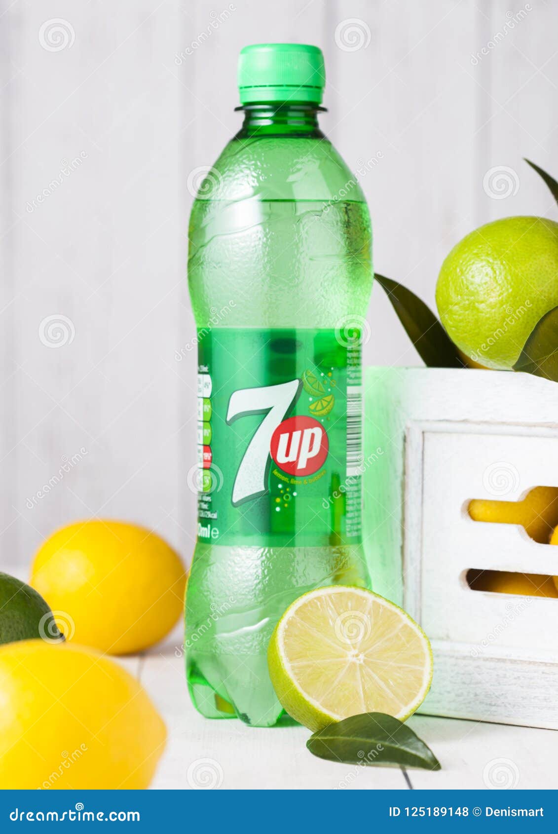 Gaseosa Lima Limón Sin Azucar Seven Up 7-Up Lemon Lime Sugar Free