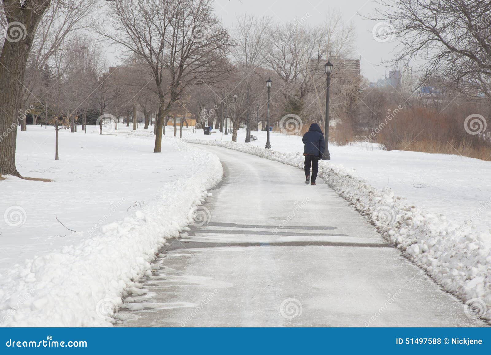 Lone Man Walking Along Toronto Beaches Stock Photo - Image of toronto ...