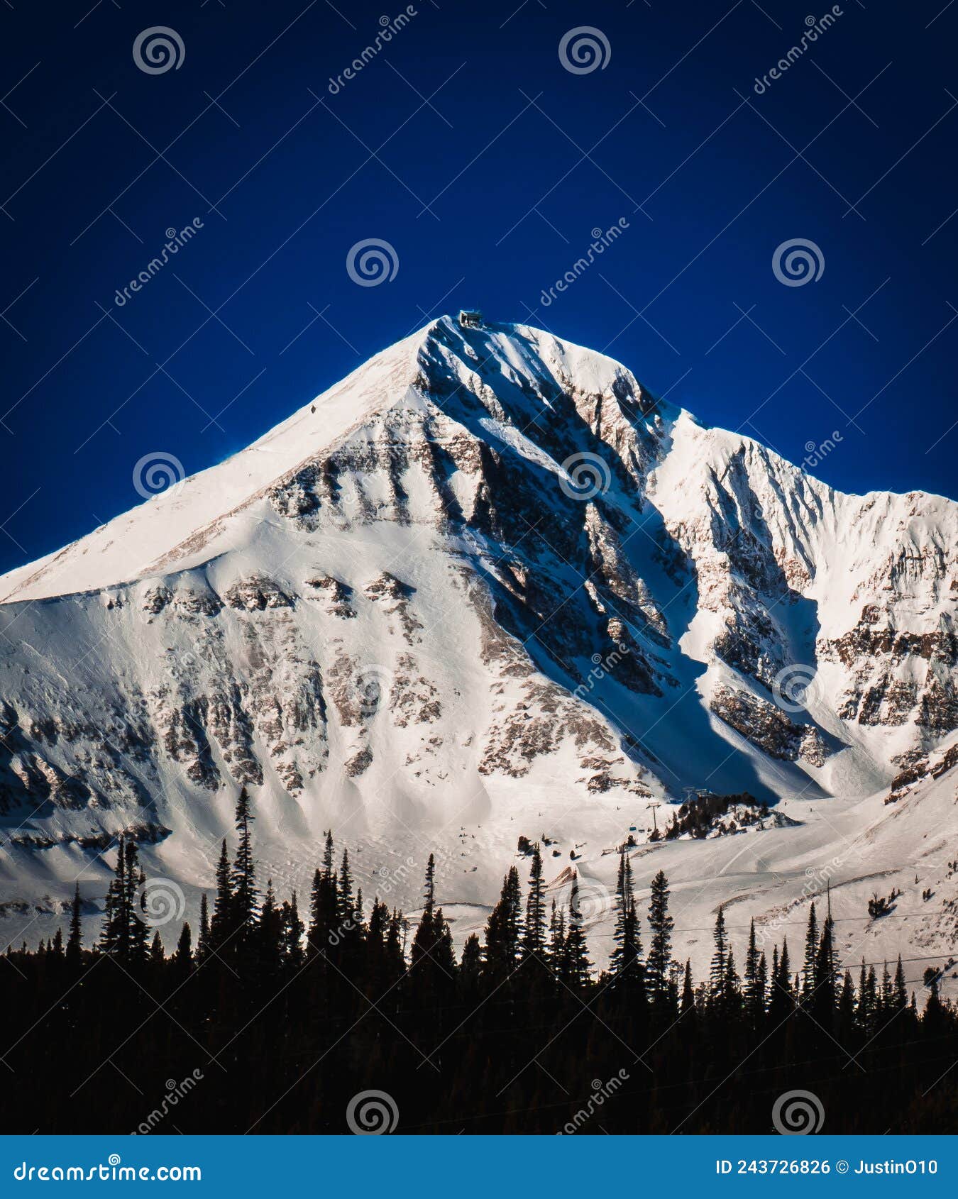 lone peak in big sky montana