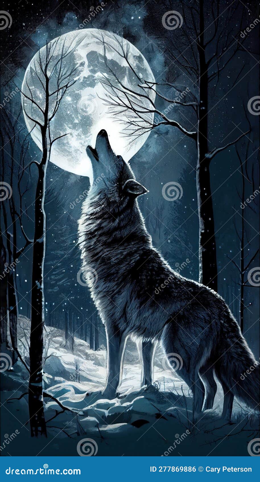 the lone wolf: exploring jungian s in a winter environment
