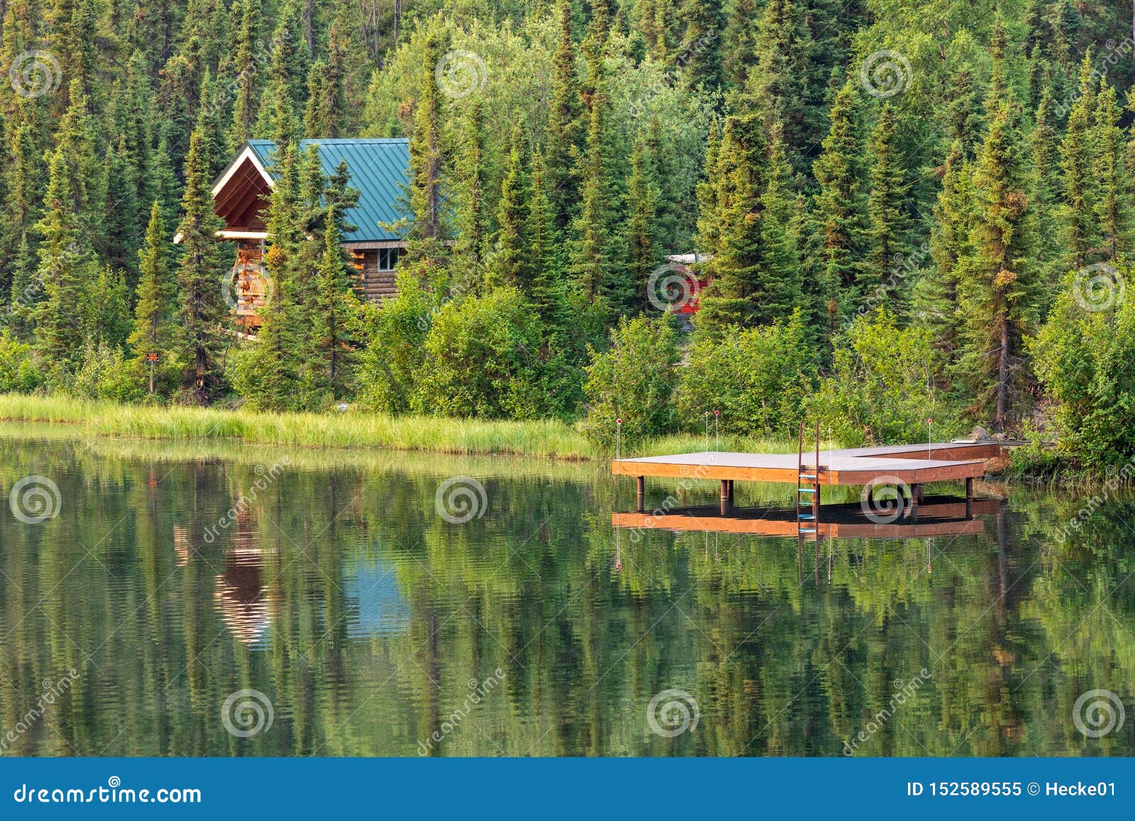 pen Monarchy Uplifted Lonely Log Cabin by the Lake in Canada Stock Image - Image of building,  forest: 152589555