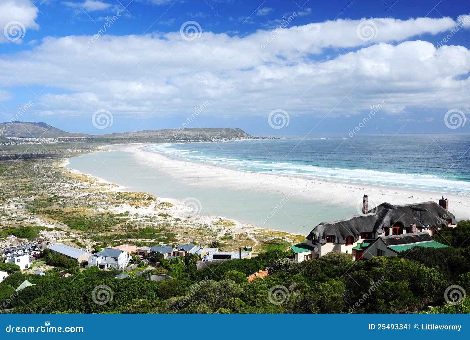 Long beach, Cape Town stock image. Image of tourism, holiday 25493341