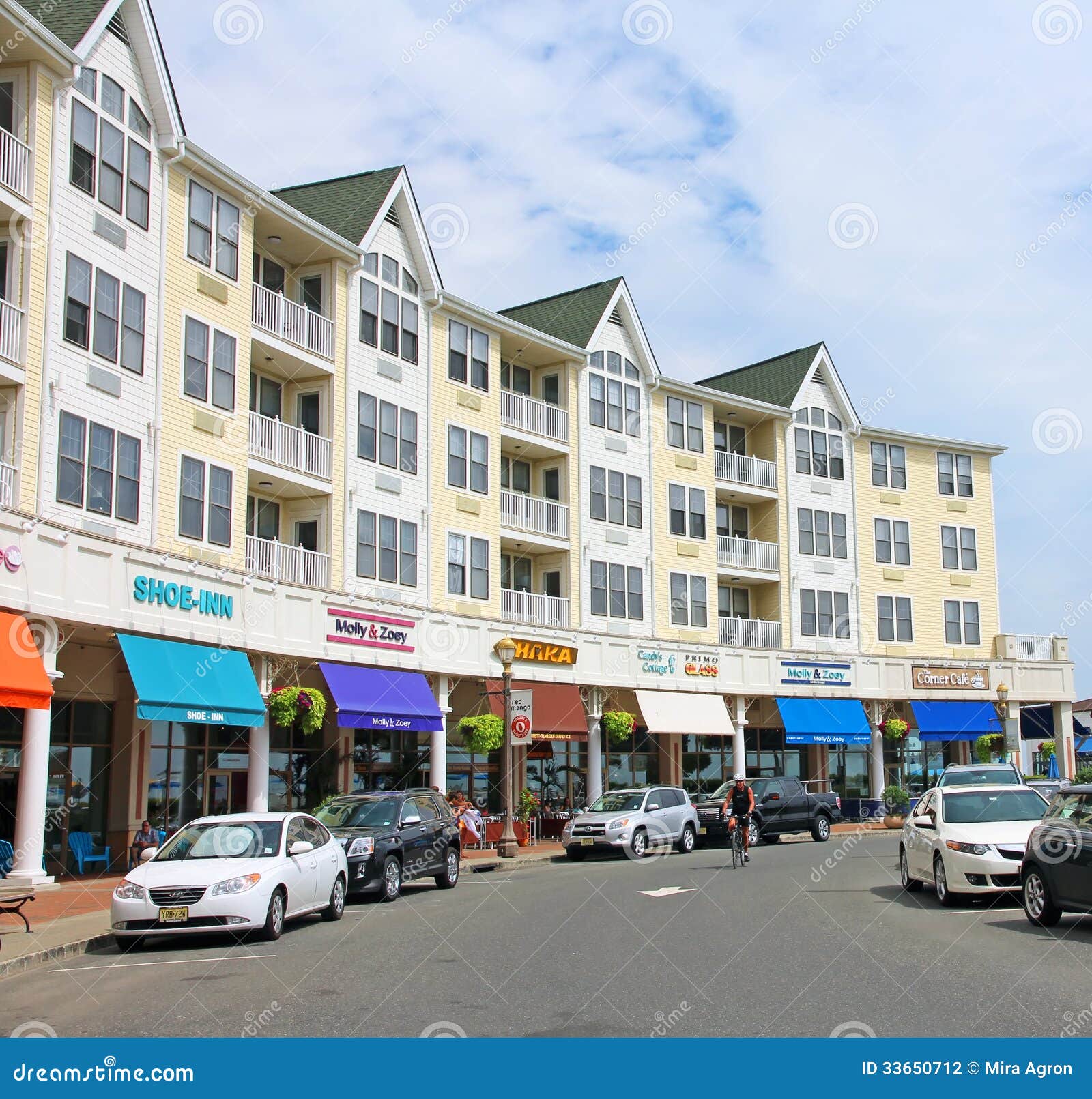 Long Branch Pier Village editorial photography. Image of architecture -  33650712