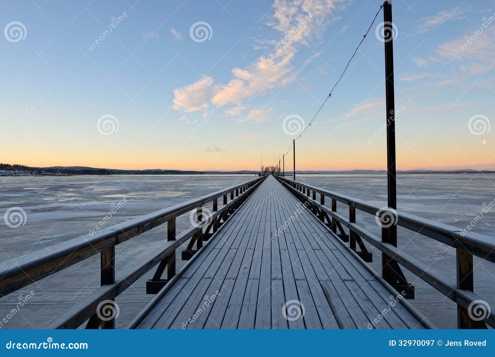 the long bridge at rÃÂ¤ttvik, dalarna county, sweden