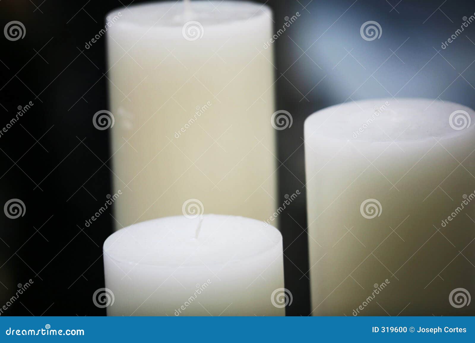 Long Candles stock photo. Image of massage, intimate, halo 319600
