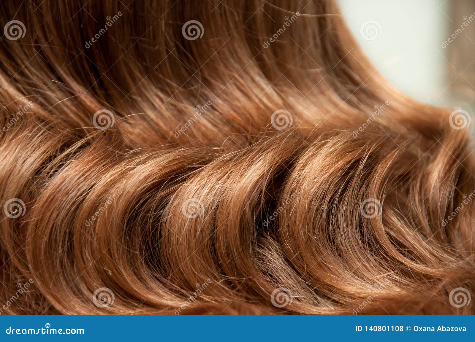 Long Dark Wavy Hair Stock Photo Image Of Highlights 140801108