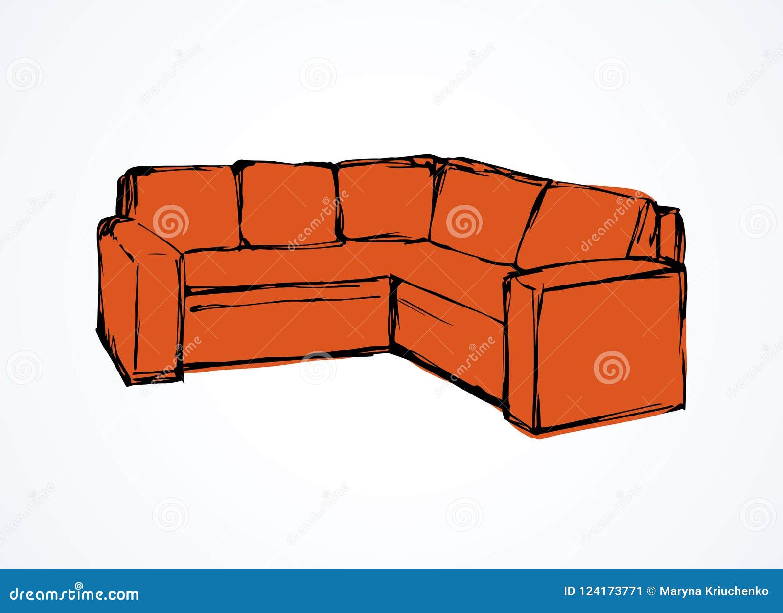 Sketch Items Home Graphic Drawing Furniture Stock Vector (Royalty Free)  723076024