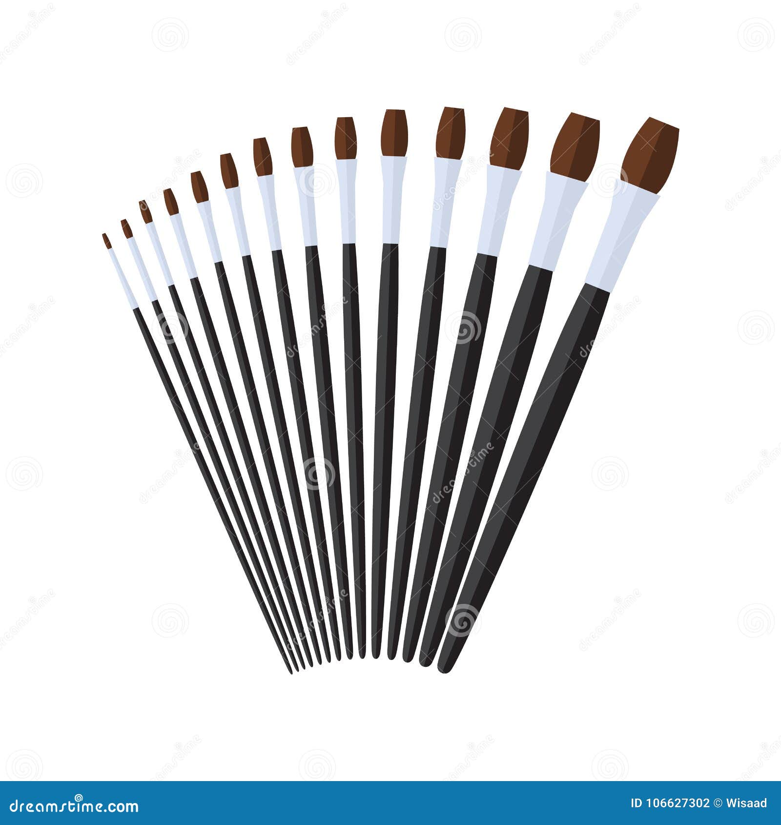 Paint Brushes Stock Illustrations – 33,338 Paint Brushes Stock  Illustrations, Vectors & Clipart - Dreamstime