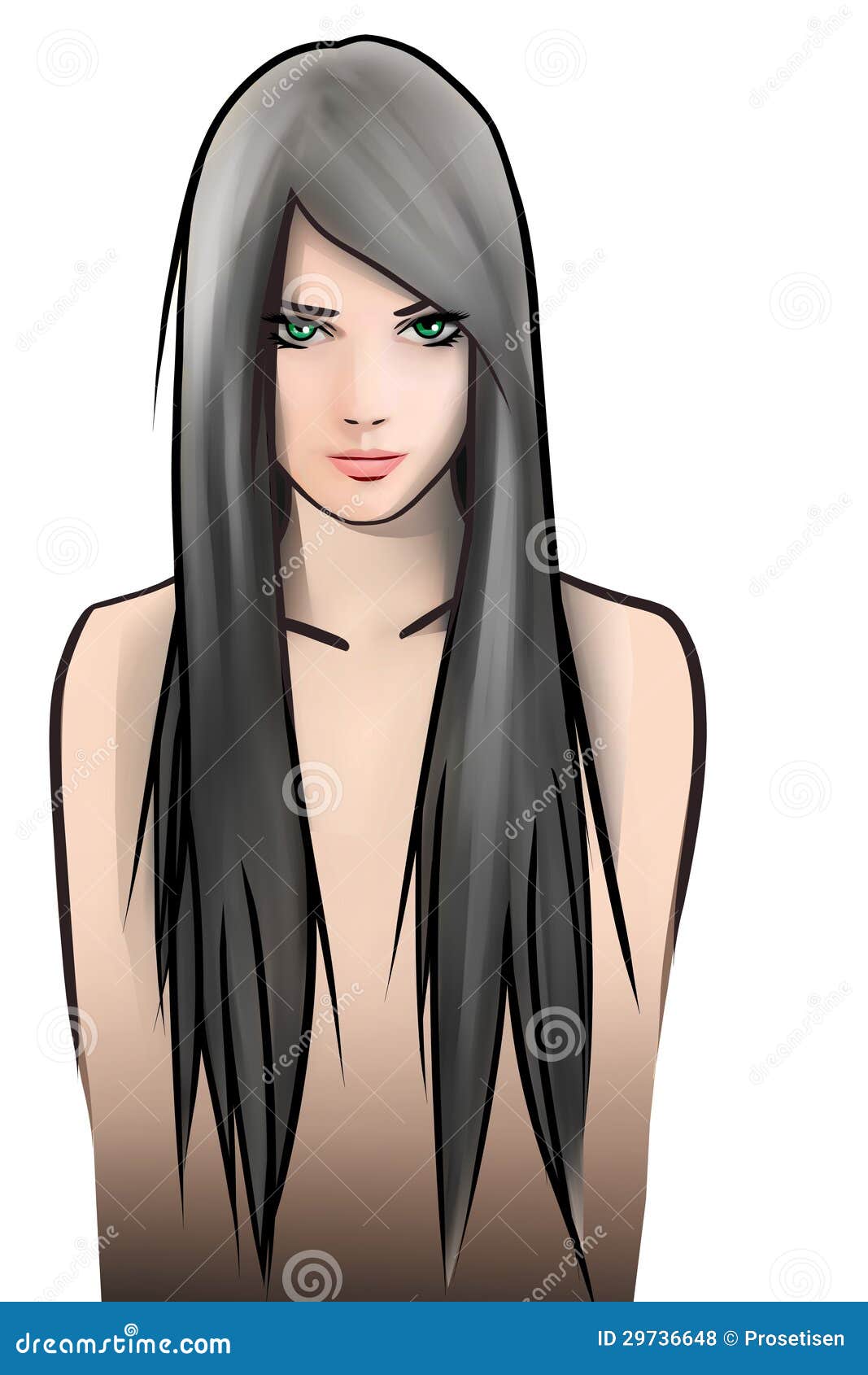 Japanese Anime Cute Female Character Hairstyles, Anime Drawing, Female  Drawing, Hair Drawing PNG Transparent Clipart Image and PSD File for Free  Download