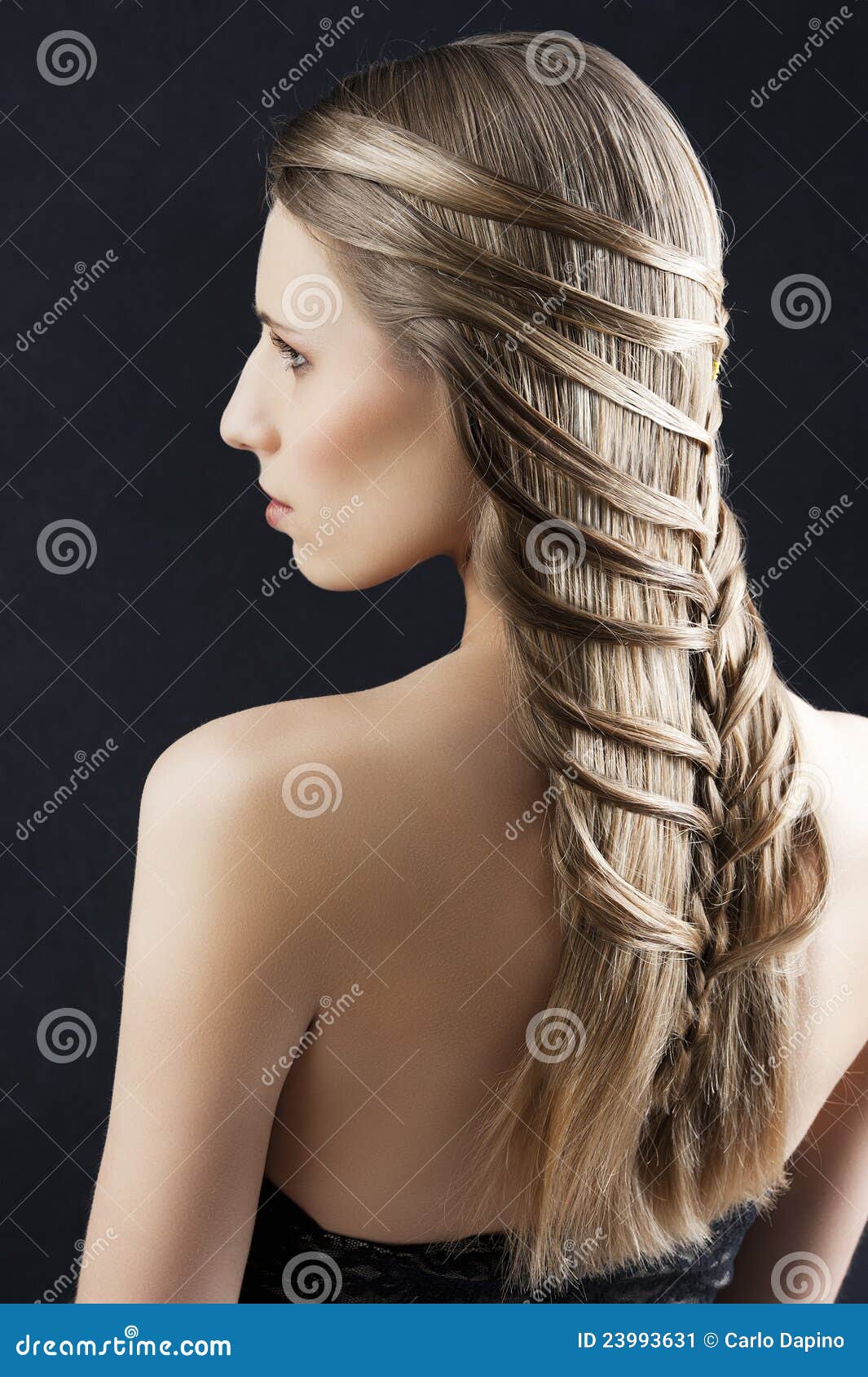 Long Hair and Fashion Hairstyle, she Looks at Left Stock Image - Image of beauty, glamour: 23993631 Long Hair and Fashion Hairstyle, she Looks at Left Stock Image - Image of beauty, glamour: 23993631