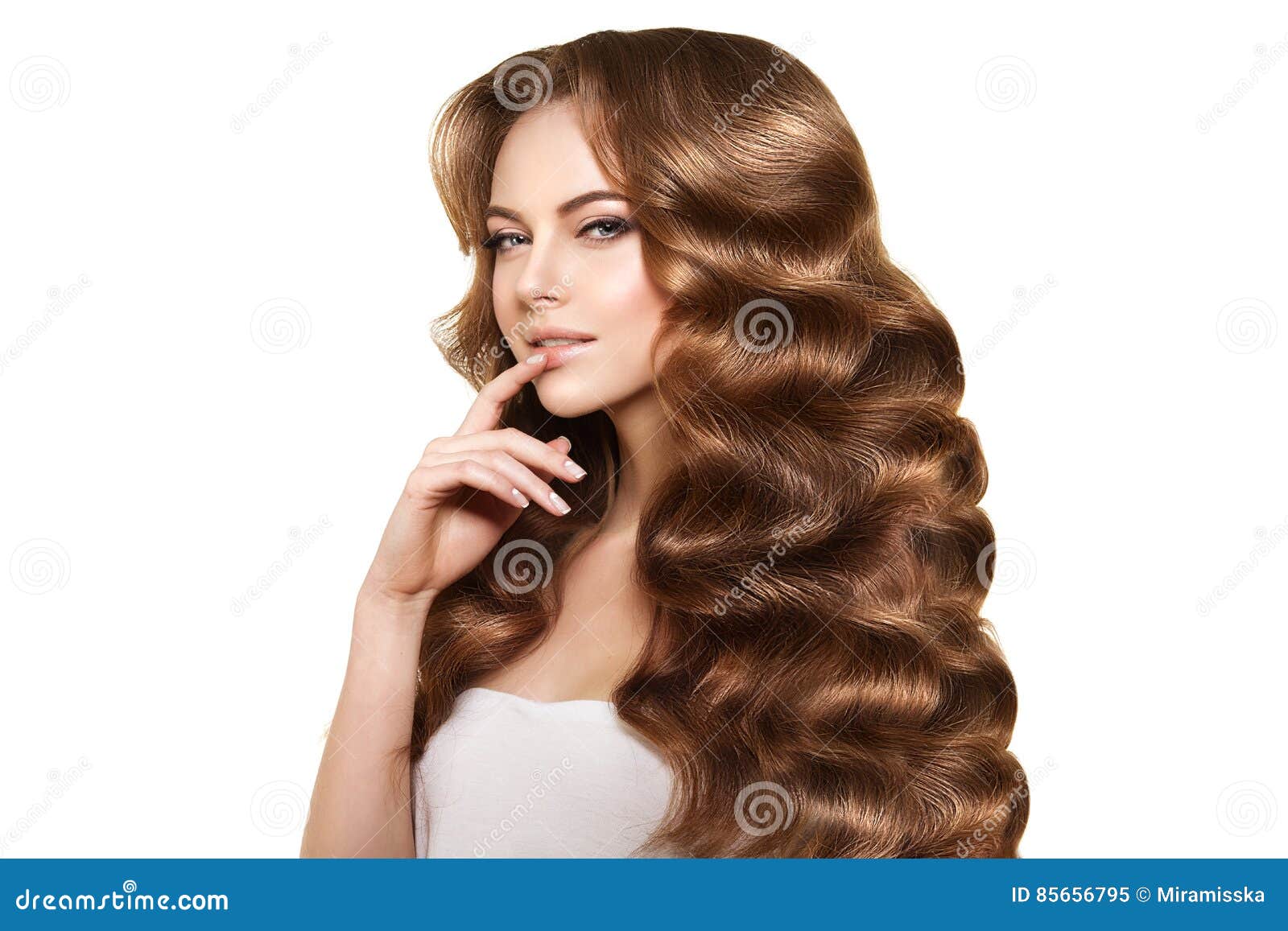 Long Hair. Waves Curls Hairstyle. Hair Salon. Updo Stock Image - Image of bright, long: 85656795 Long Hair. Waves Curls Hairstyle. Hair Salon. Updo Stock Image - Image of bright, long: 85656795