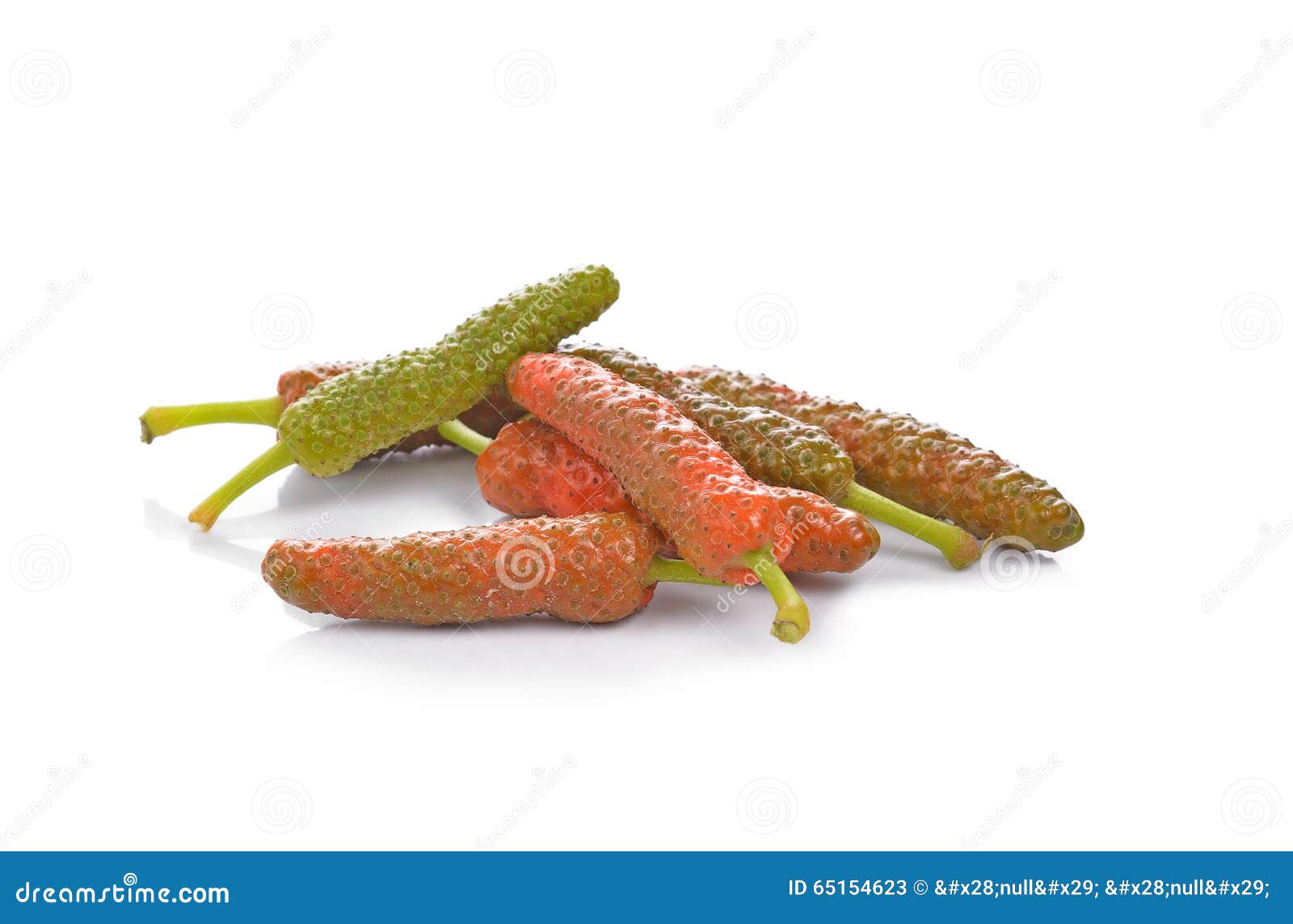 889 Yellow Long Pepper Isolated White Stock Photos Free & Royalty
