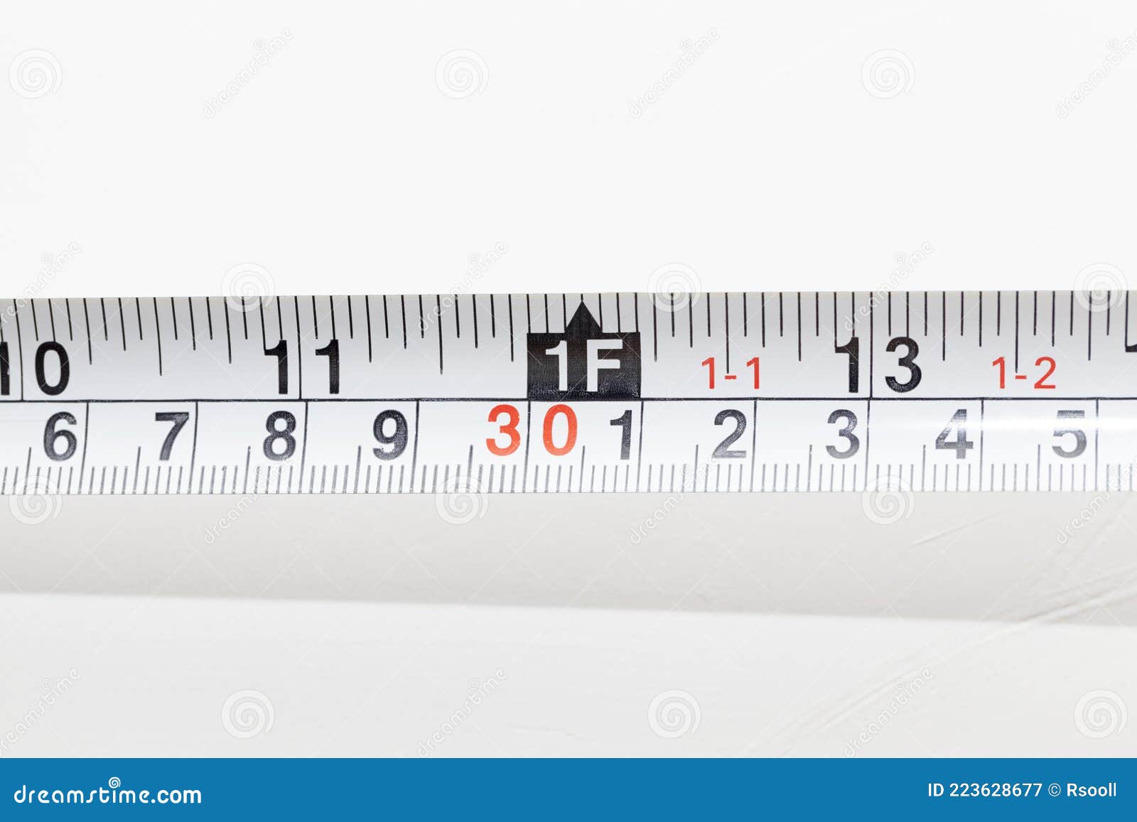 Long ruler stock image. Image of number, single, metric - 223628677