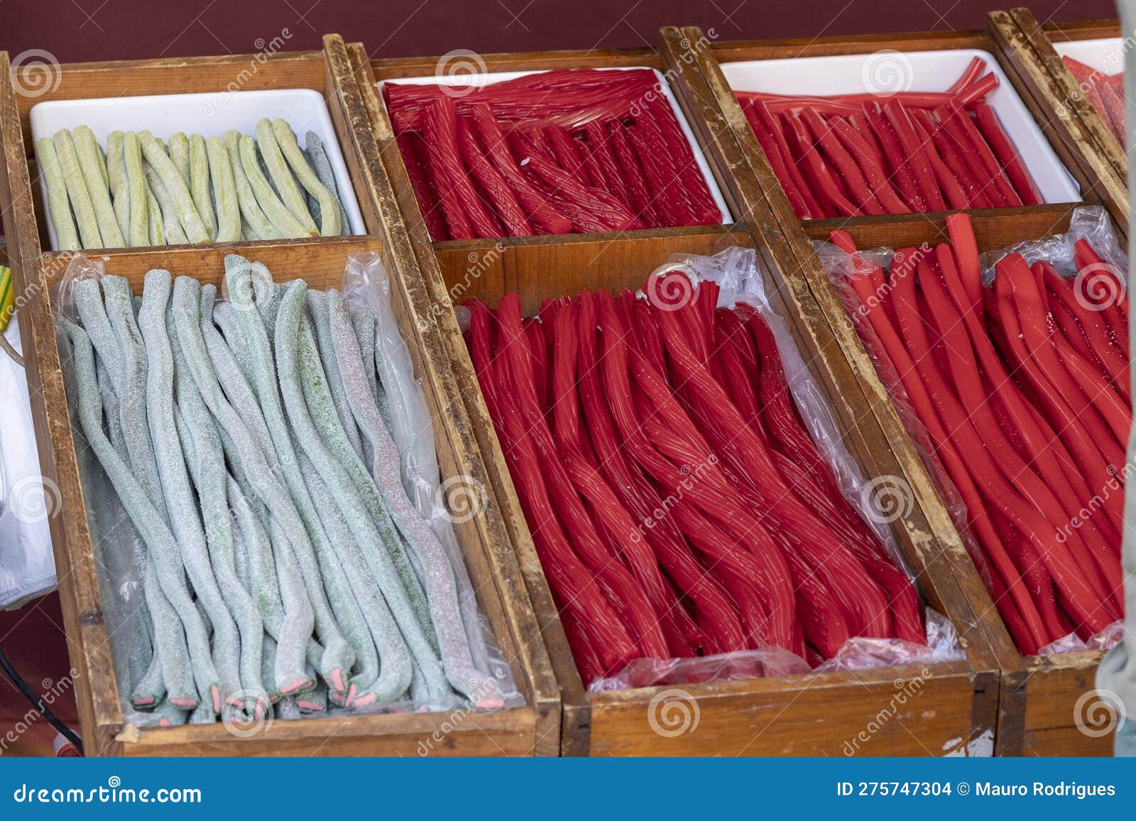 long sticks of candy