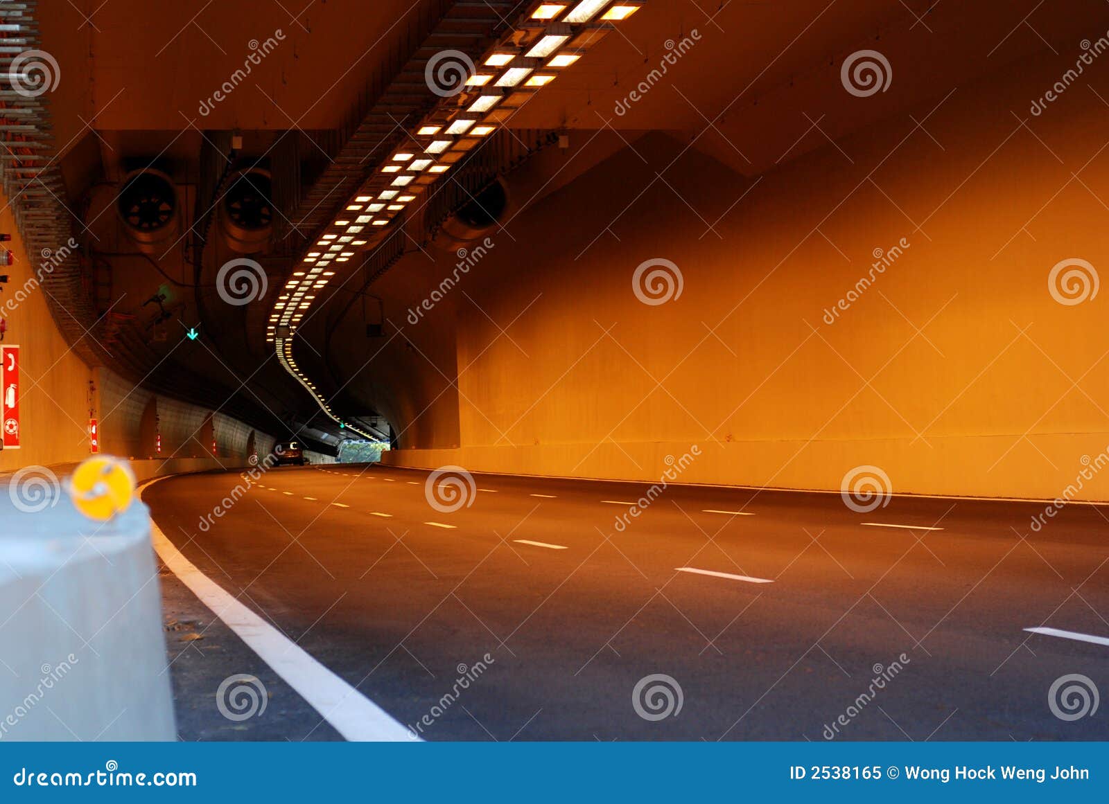 Long vehicles tunnels stock image. Image of light, traffic 2538165