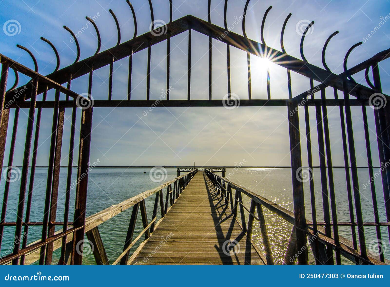 muelle del vigia, mazagon, huelva