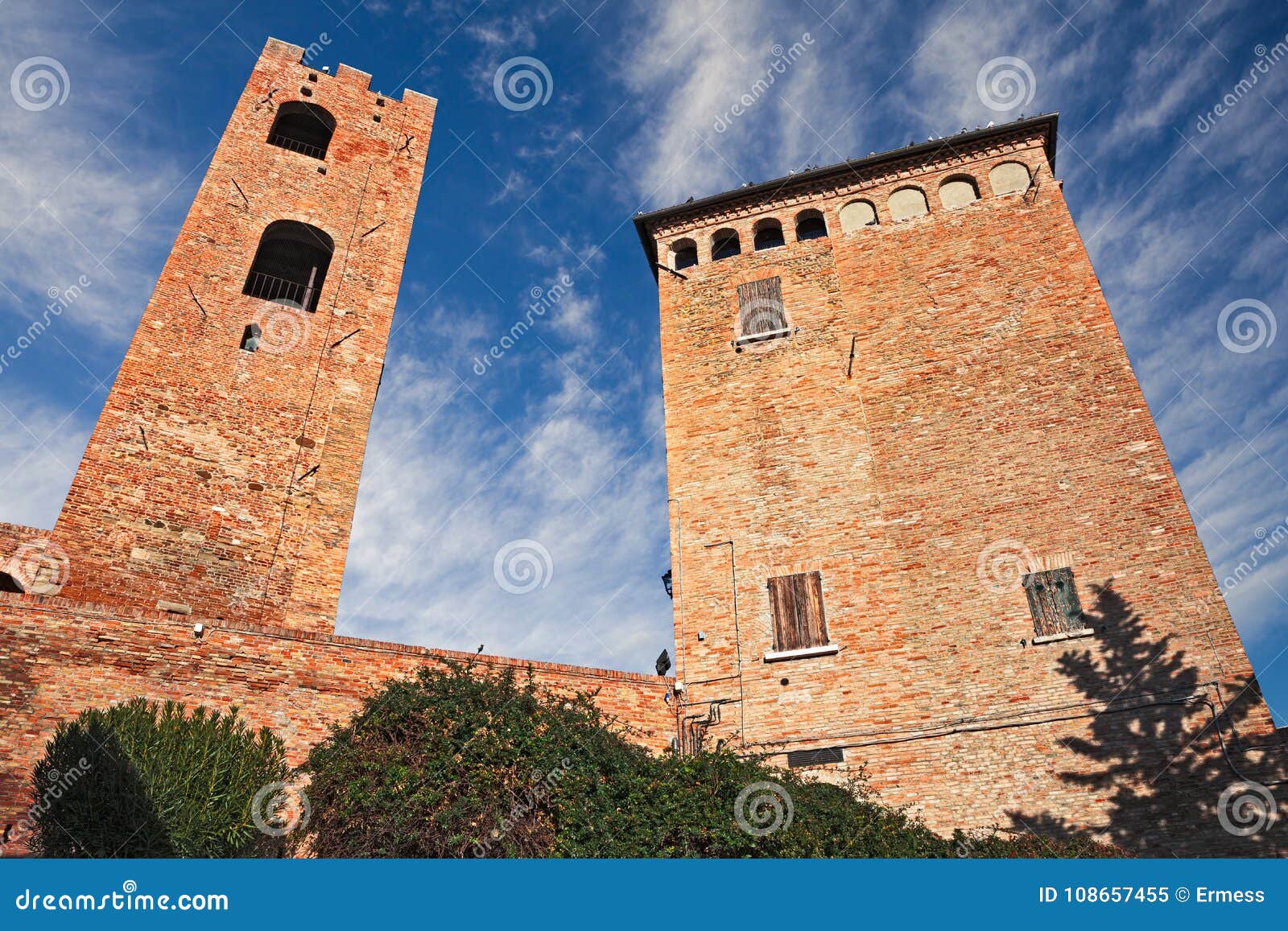 longiano, forli-cesena, emilia-romagna, italy: the medieval malatesta castle