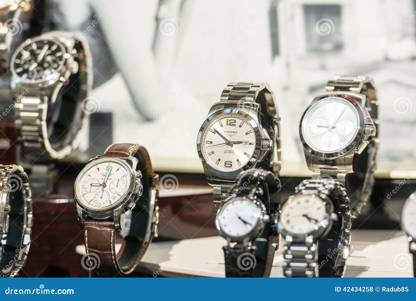 Longines Watches in Shop Window Display Editorial Stock Photo - Image ...