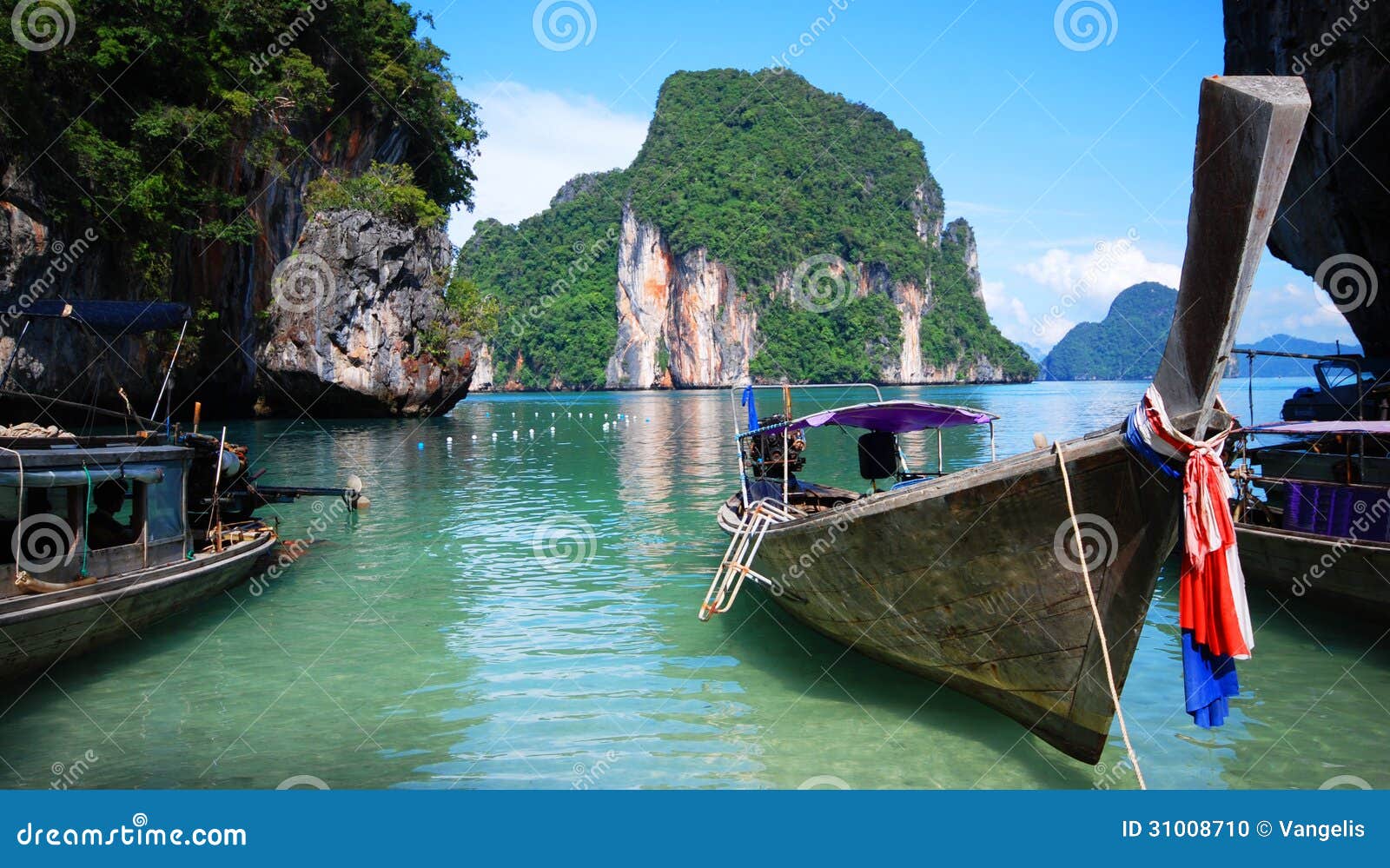 longtail boats in thailand