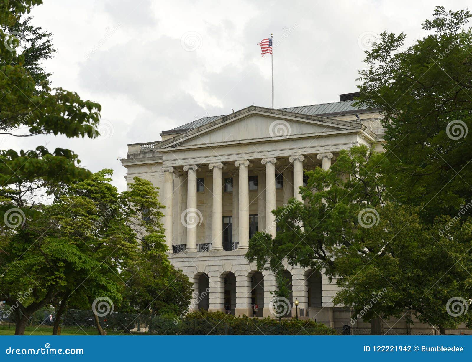 Longworth House Office Building in Washington, DC. Stock Photo Image