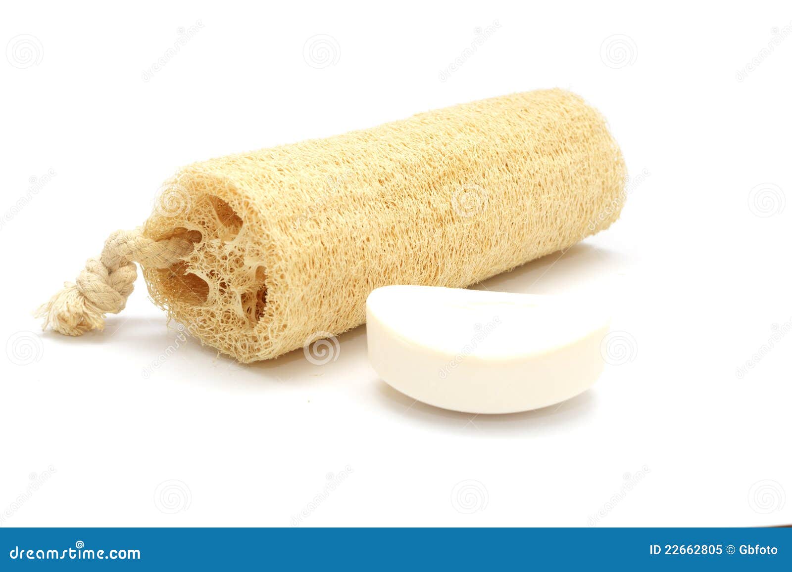 Loofah and soap stock image. Image of hygiene, clean 22662805