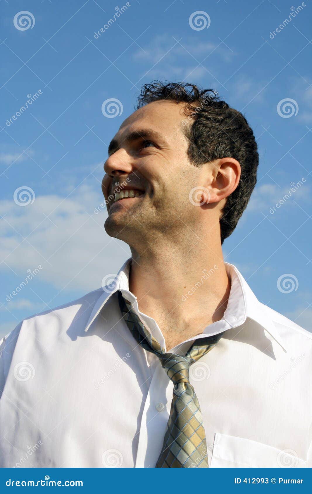 Looking ahead stock image. Image of great, male, eyes, cesual 412993