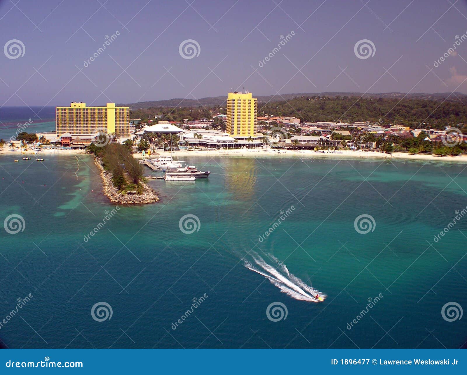 looking out on ocho rios, jamacia