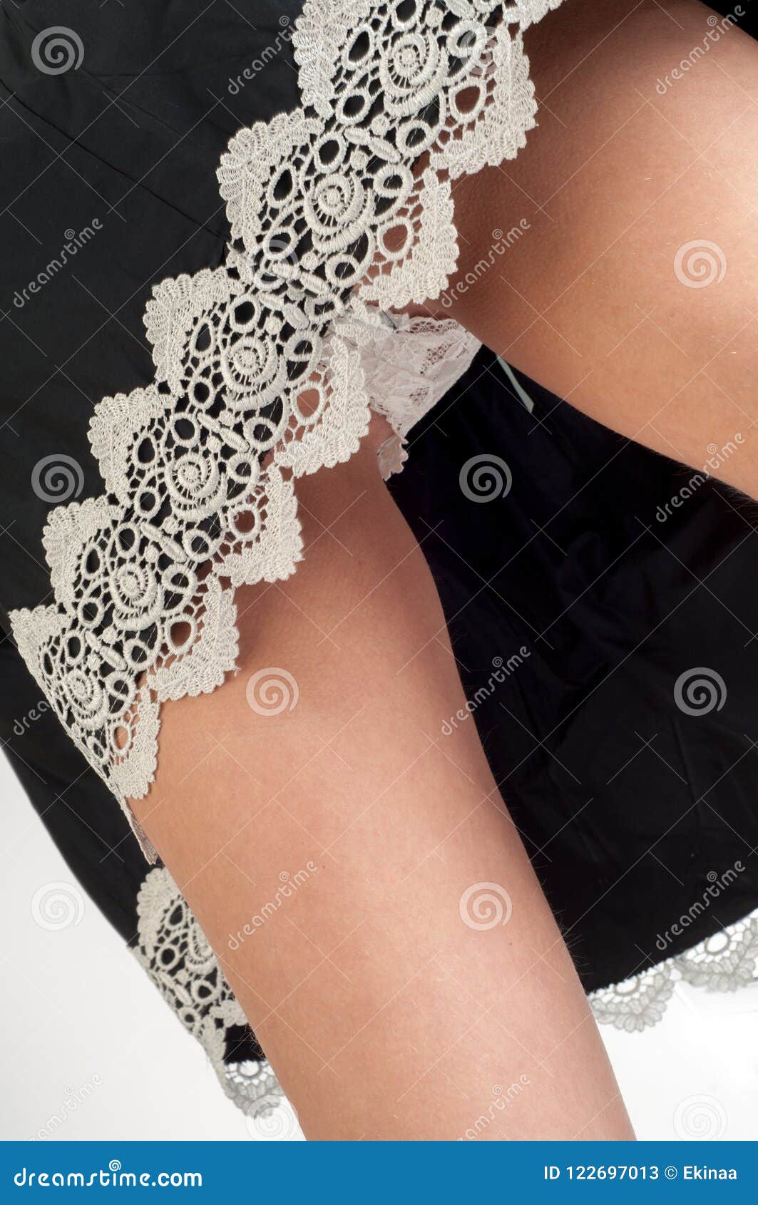 Dont Look Under My Dress Stock Image Image Of Cute 122697013 