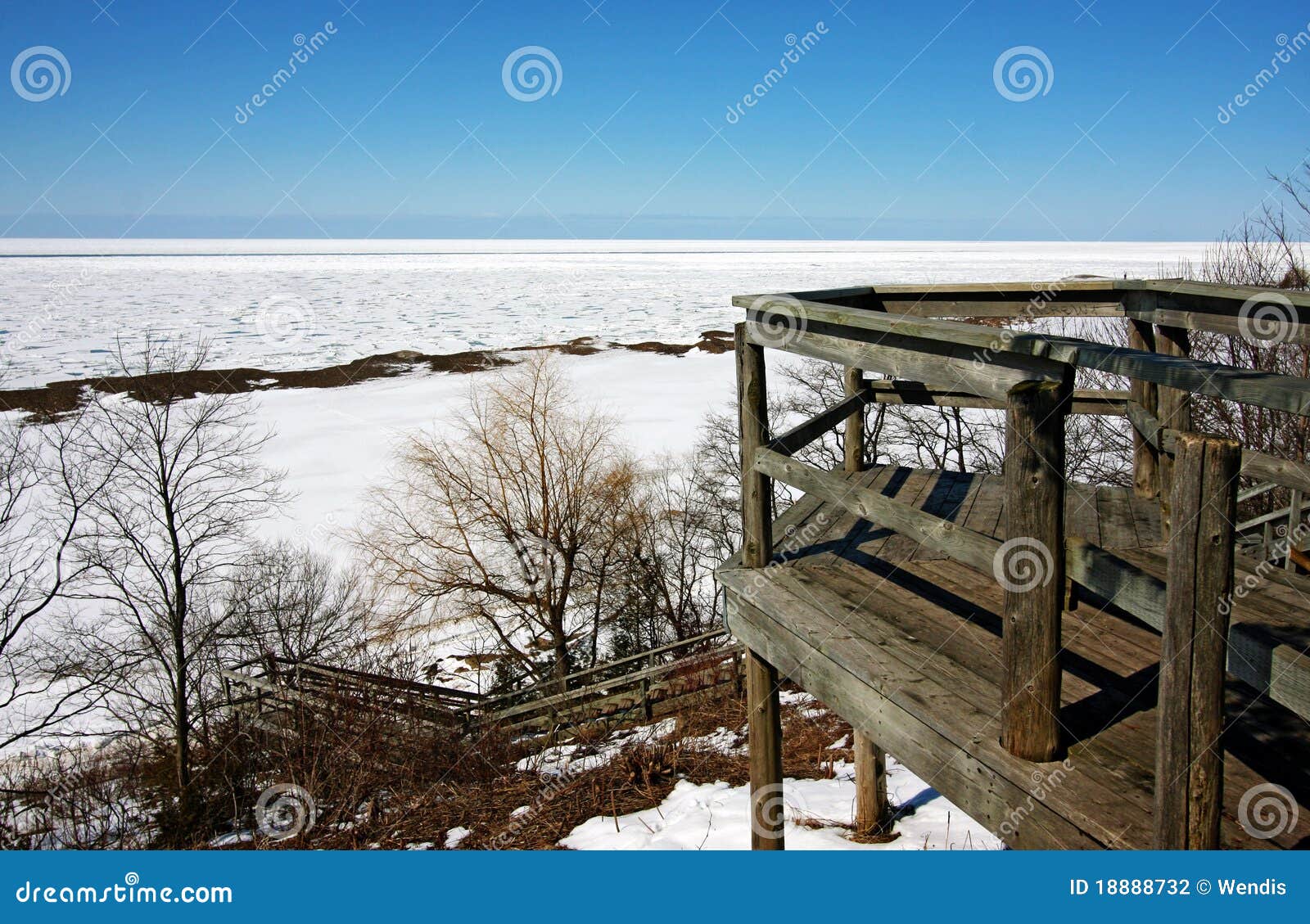 Lookout stock photo. Image of lake, observe, empty, lookout 18888732