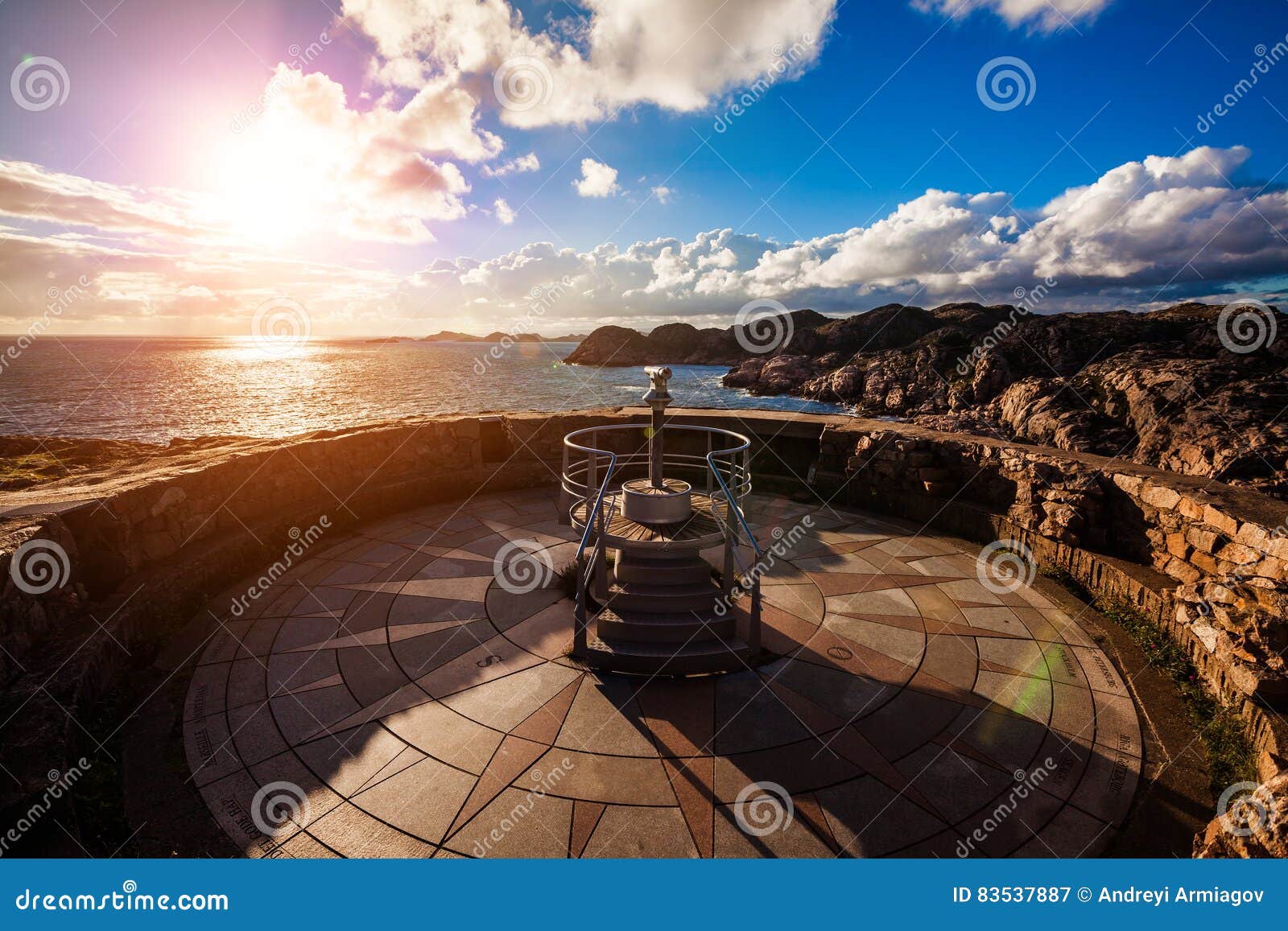 lookout lindesnes fyr lighthouse, beautiful nature norway