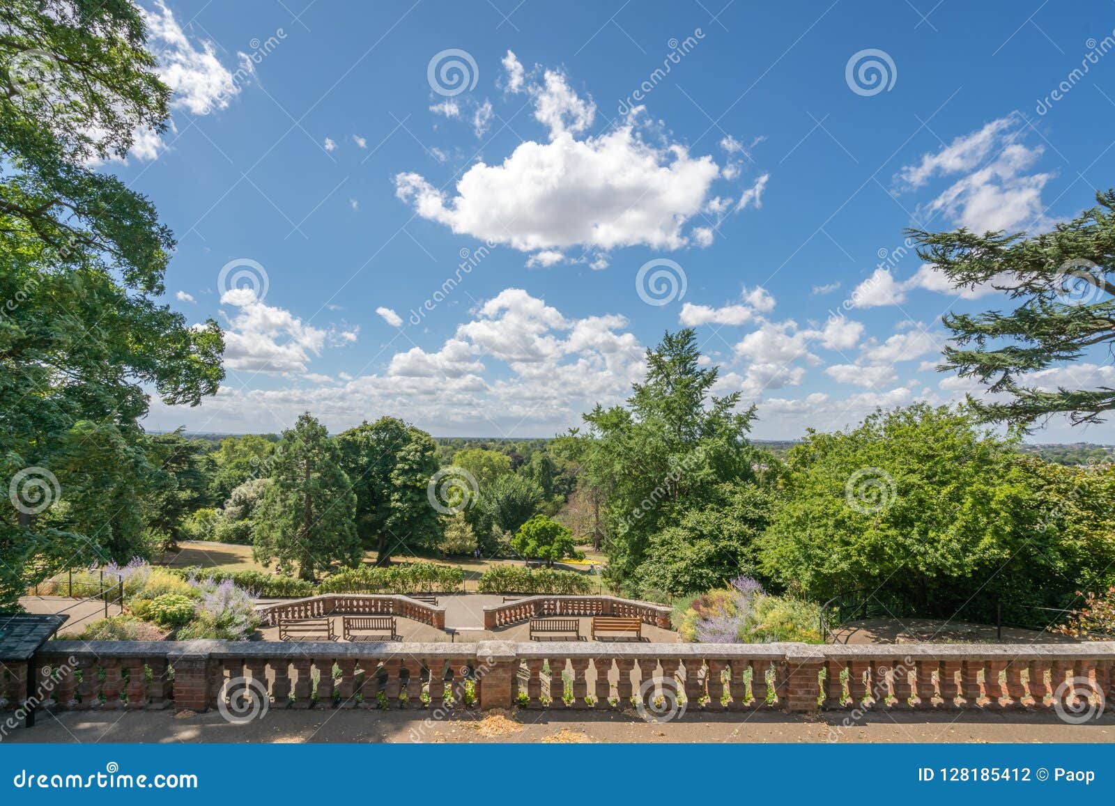 Lookout In The Terrace Gardens Editorial Photography Image Of