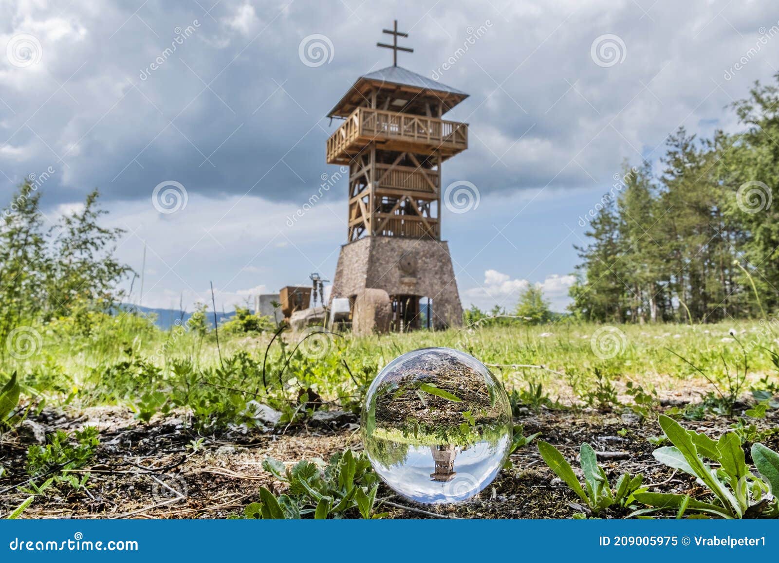 lookout tower haj  nova bana  slovakia
