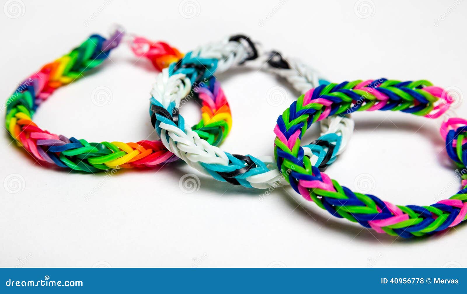 Loom Bracelets Stock Photo - Image: 40956778