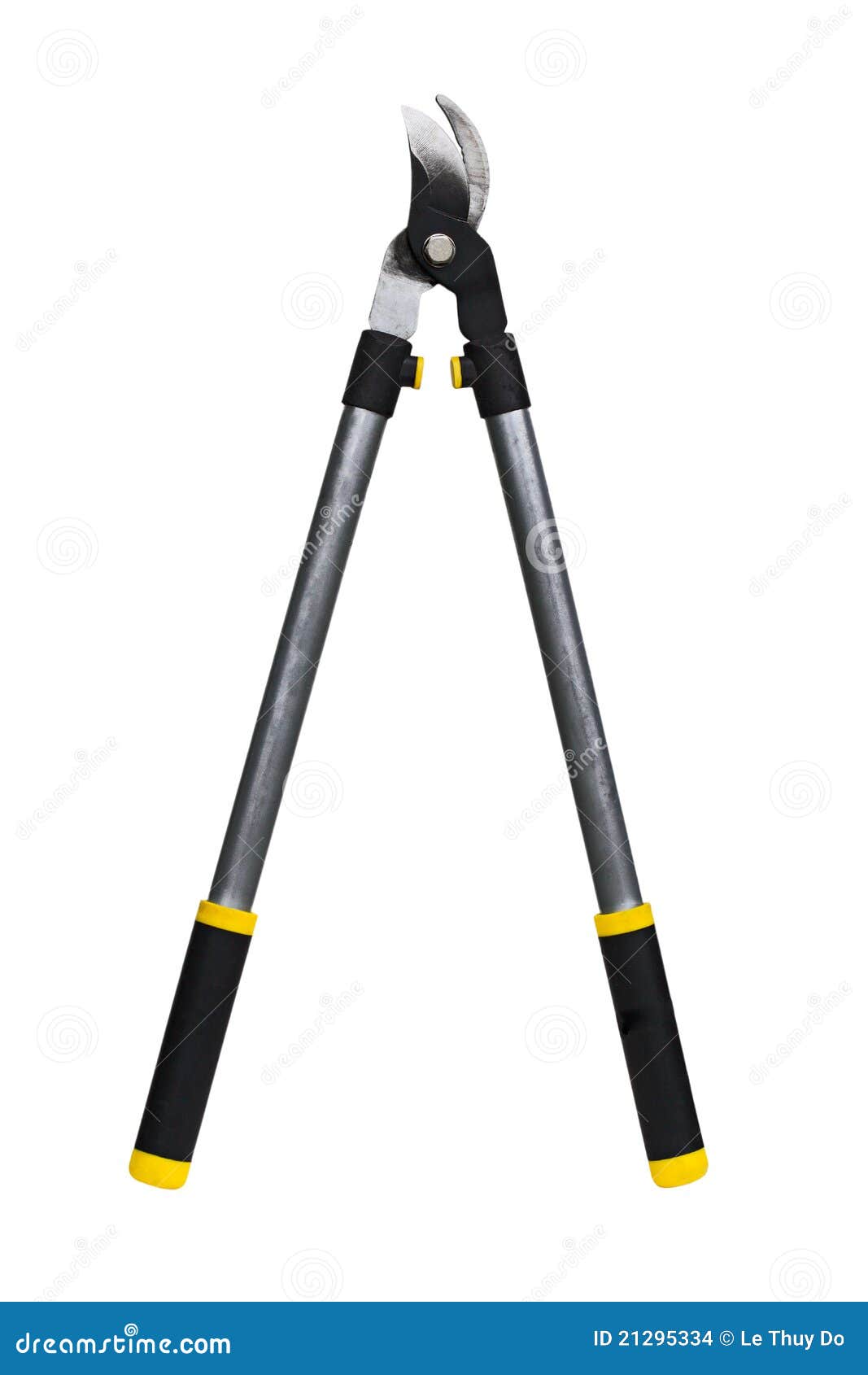 Lopper Pruning Shears stock photo. Image of lopper, white 21295334