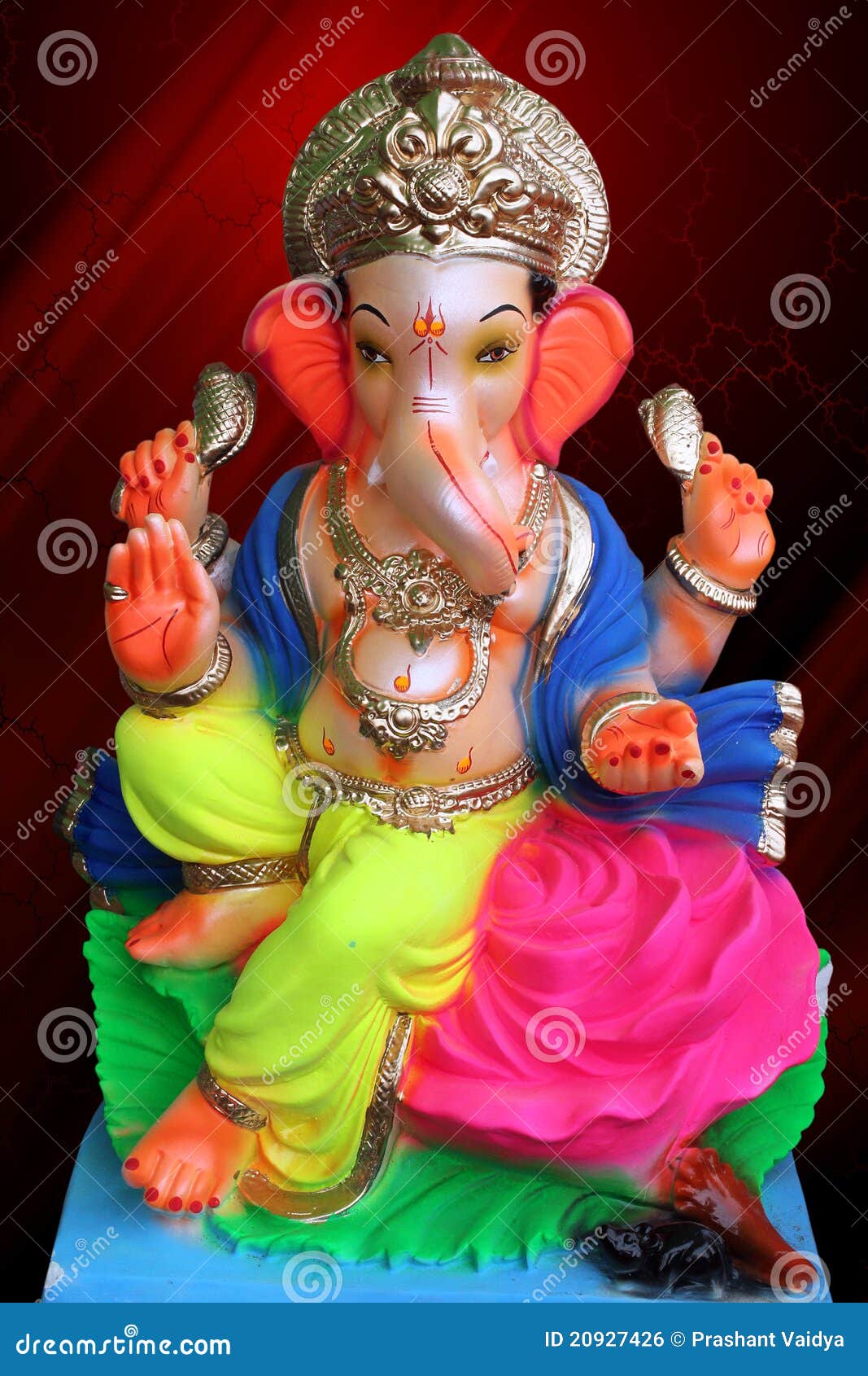 Lord Ganesha - stock photo. Image of model, chaturthi - 20927426