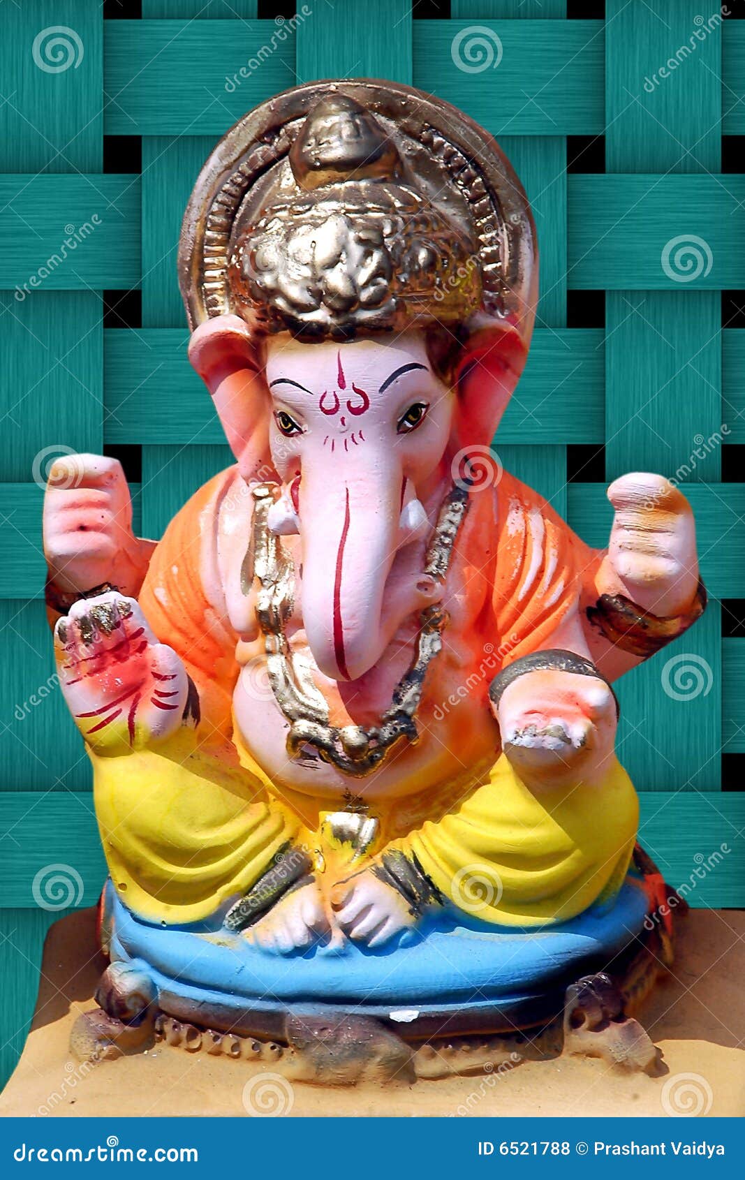 Lord Ganesha stock photo. Image of blessing, religion - 6521788