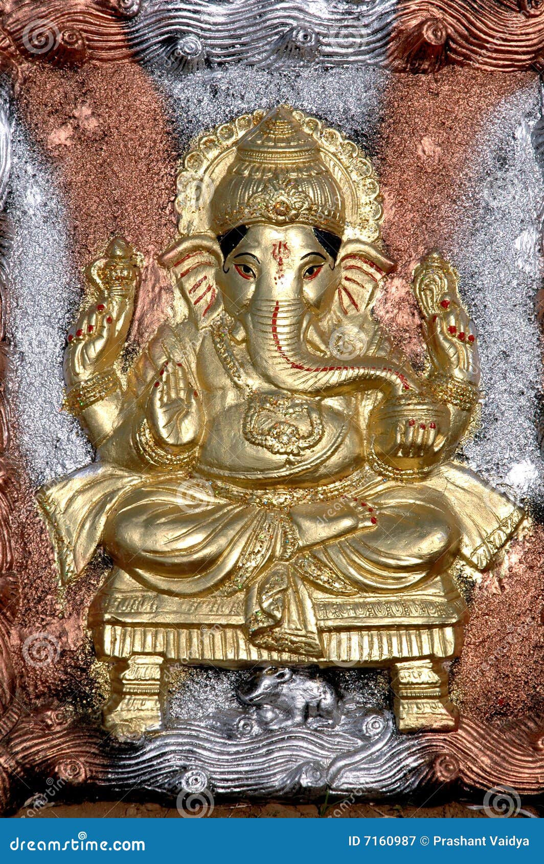 Lord Ganesha Clay Idol Royalty Free Stock Photography - Image: 7160987