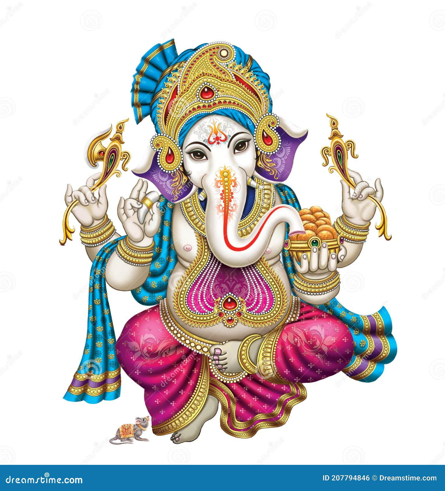 Lord Ganesha with Colorful Background Wallpaper God Ganesha Poster ...