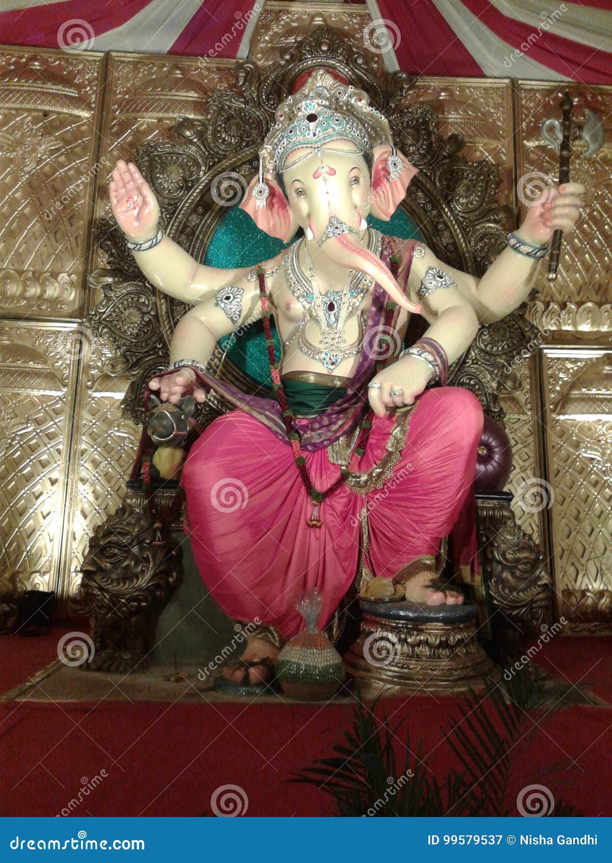 Lord Ganesha in India Festivals Stock Image - Image of tradition ...
