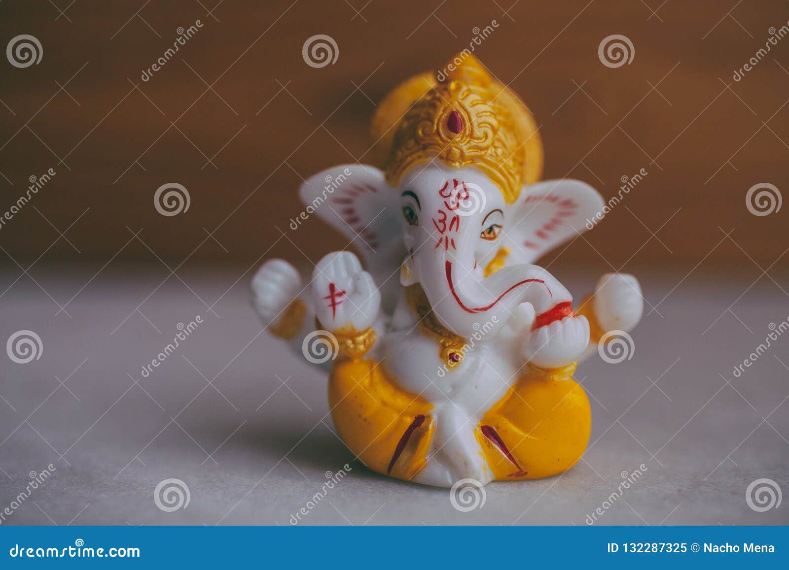 Lord Ganesha. Hindu God. Religion Concept. Oriental Beliefs. Stock ...