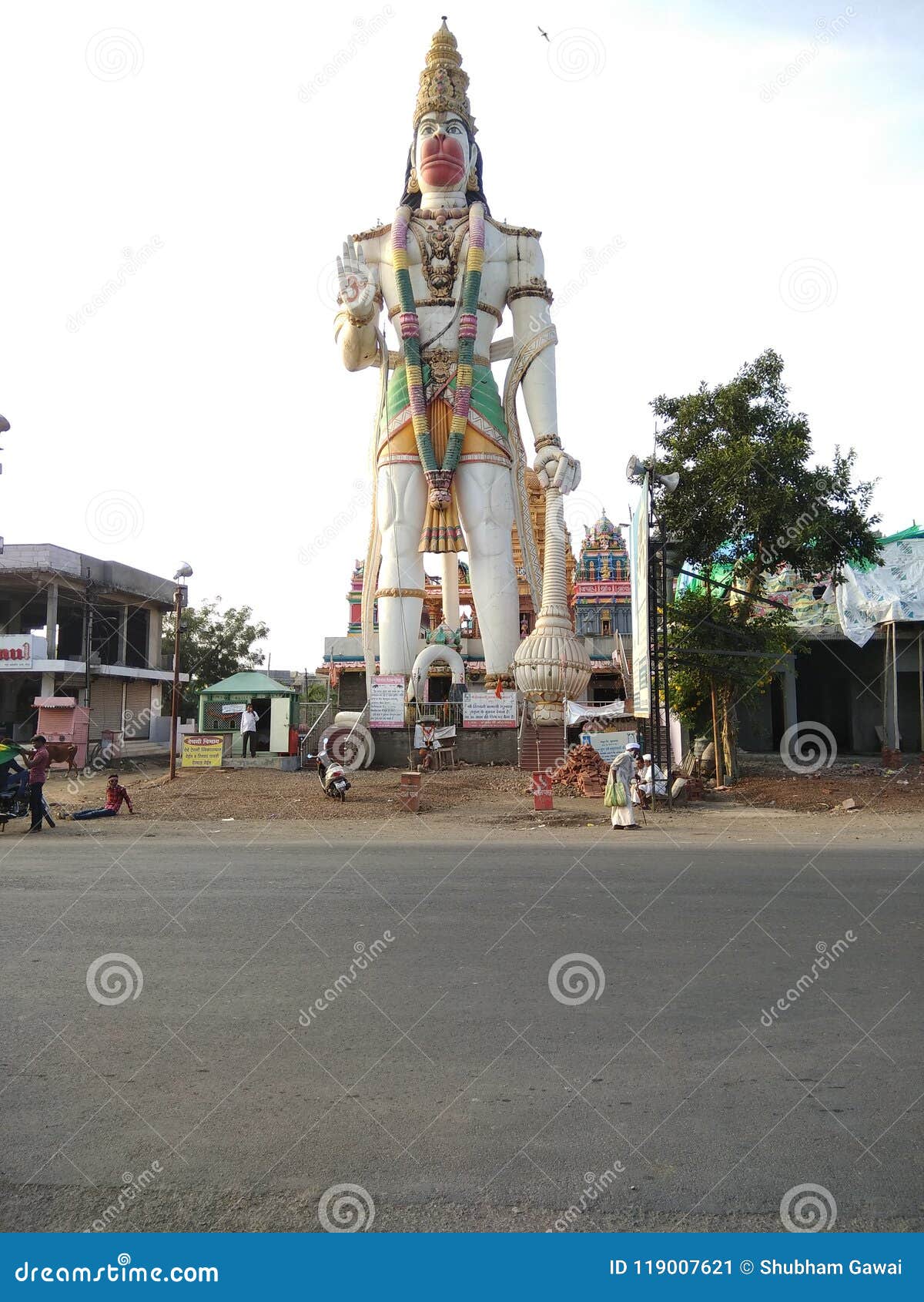 Lord hanuman editorial photo. Image of statue, feet 119007621