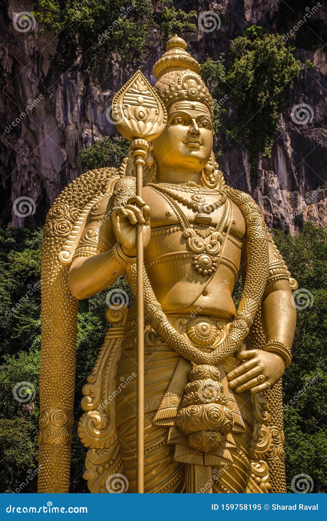 Lord Murugan`s Statue Near Batu Cave, Malaysia Editorial Image ...