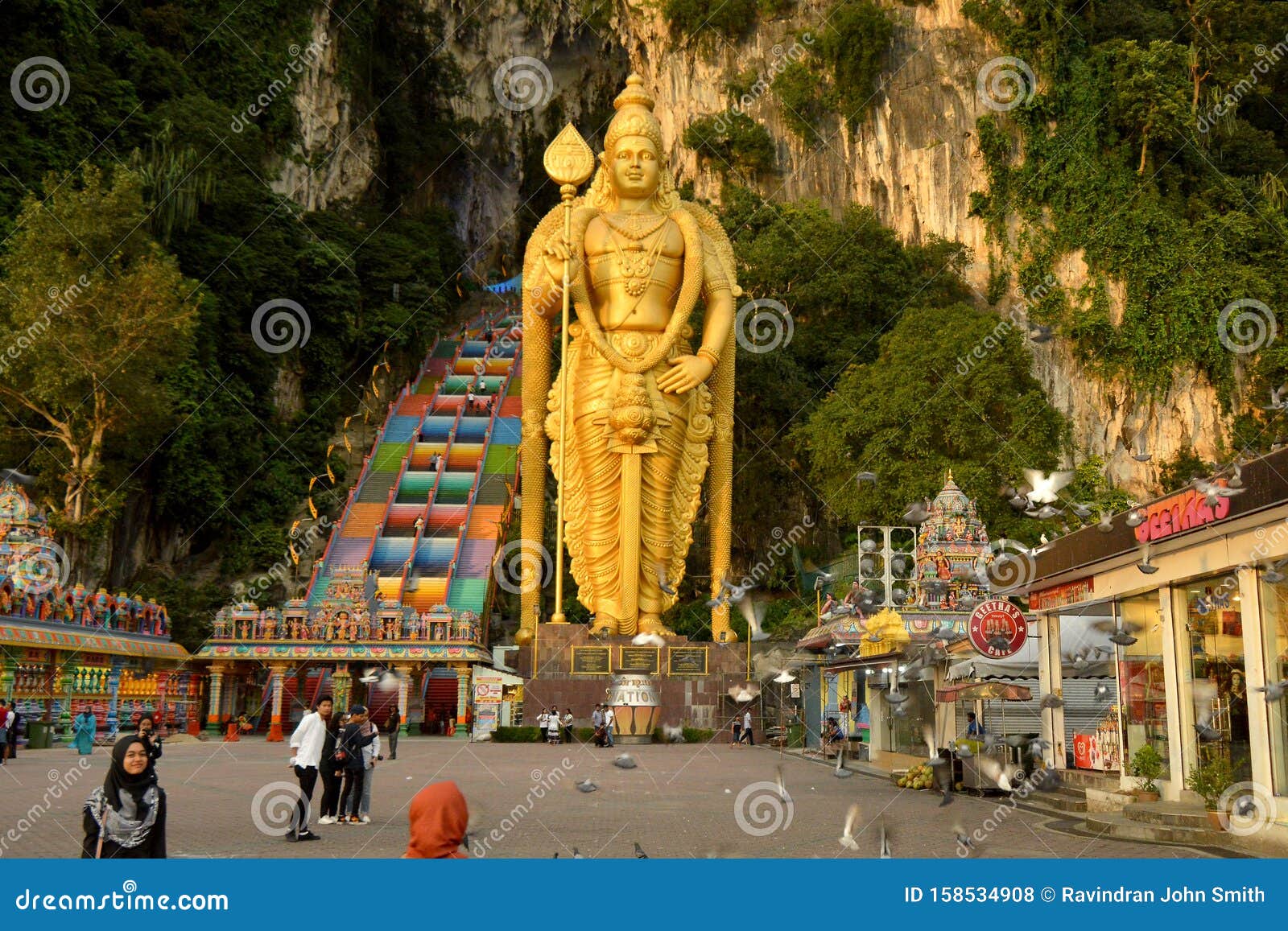 Lord Murugan Statue editorial stock photo. Image of indigenous ...