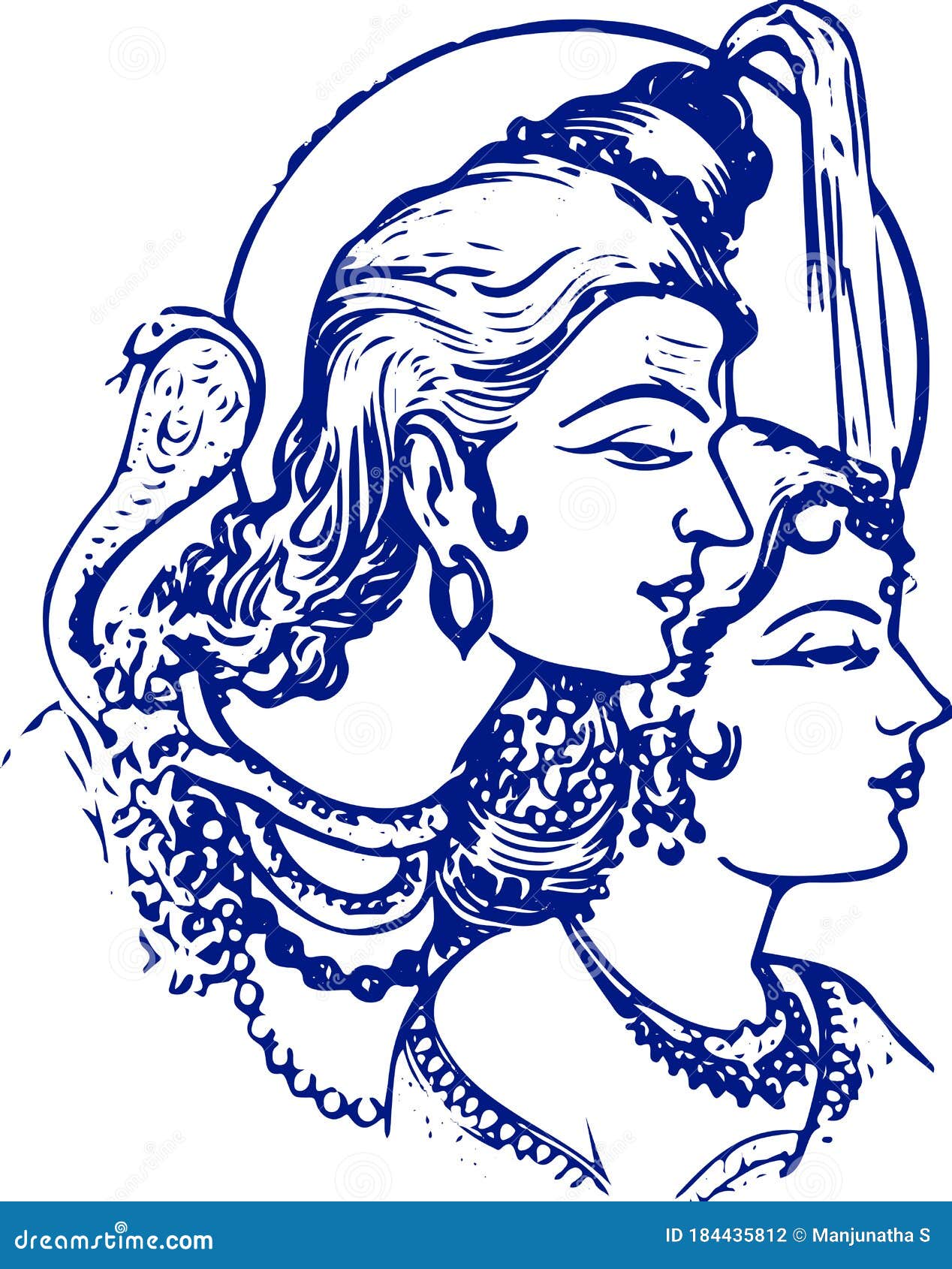 Wisdom of Hinduism Shiva As Ardhanarishwar and eight idols of Shiva