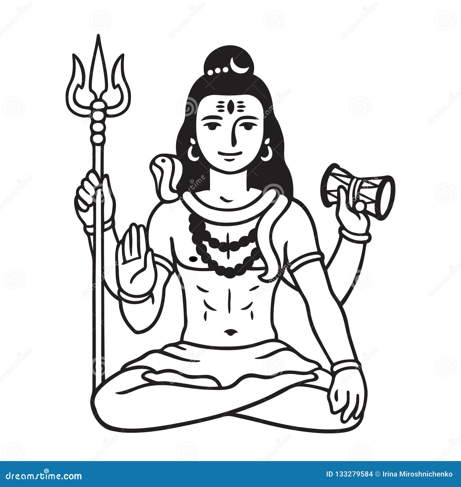 Shiva Cartoon GIF - Shiva cartoon - Discover & Share GIFs