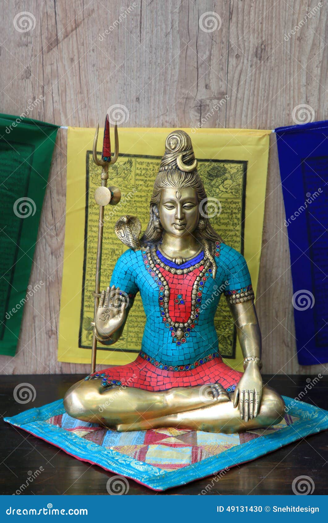 Lord Shiva statue stock photo. Image of culture, beautiful - 49131430