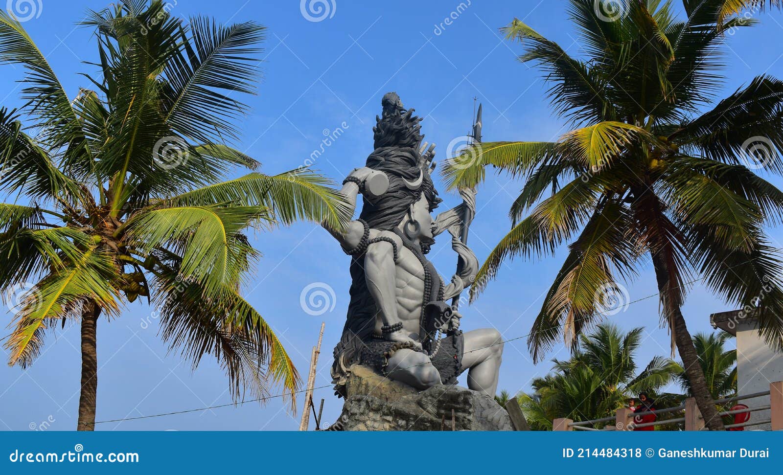 Lord Siva Statue in Azhimala Siva Temple Editorial Stock Photo ...