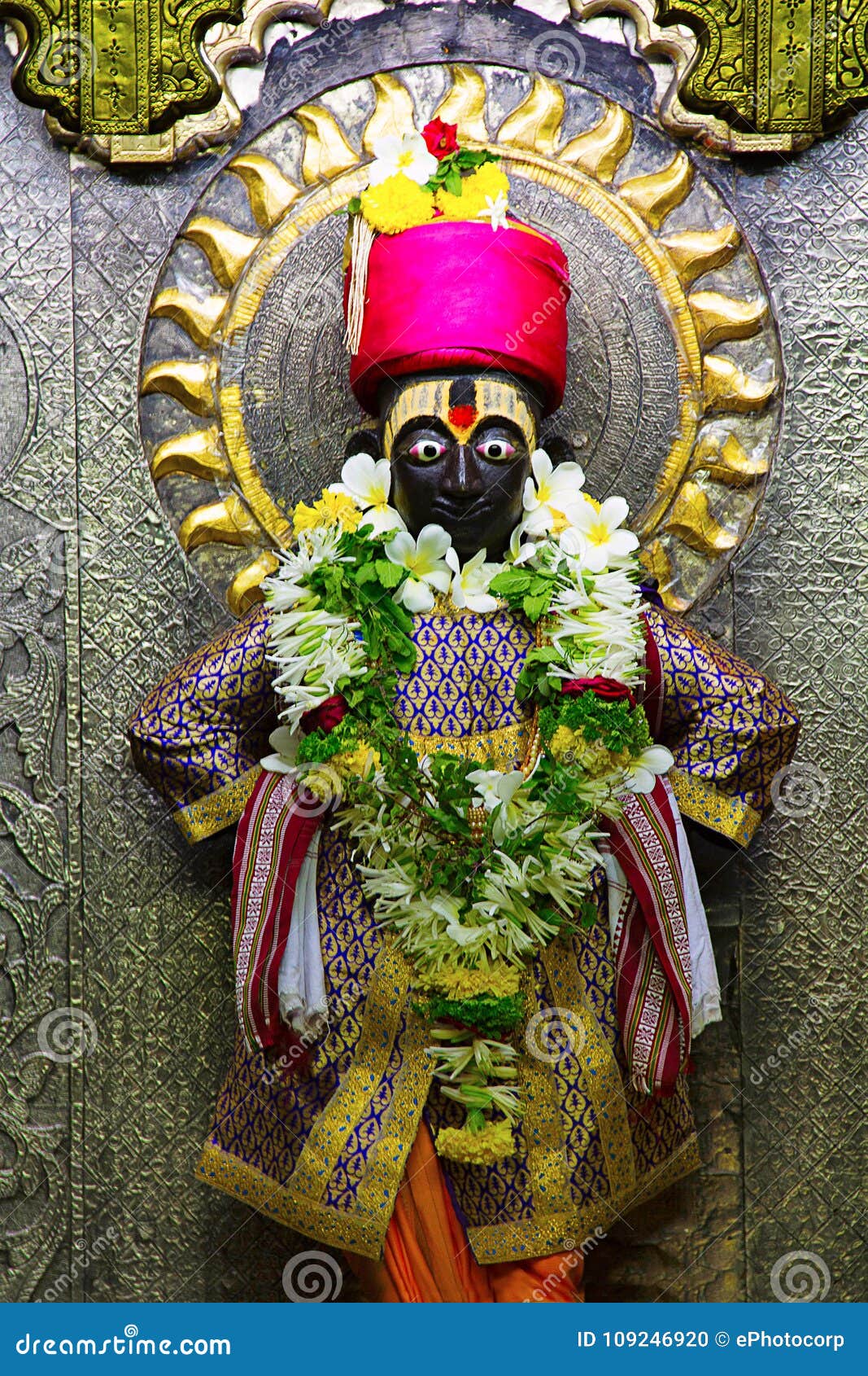 Lord Vithal Idol, Vitthal Mandir, Vithalwadi, Prati Pandharpur ...